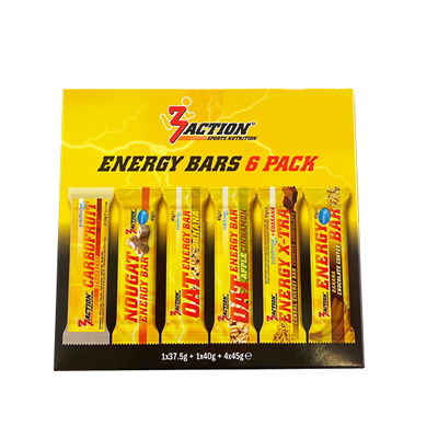 Afbeelding van 3Action Energy Bars 6 Pack