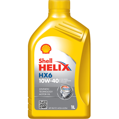 Obrázok používateľa SHELL Motorový olej Helix HX6 10W 40, 550053775, 1L