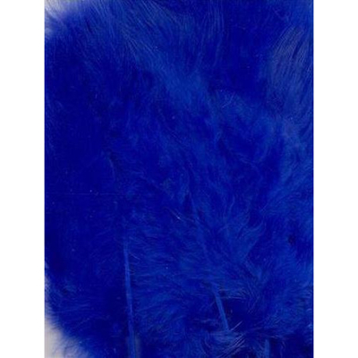 Abbildung von Vaessen Creative Marabou feathers 8,5 12,5cm 15pcs cobalt blue