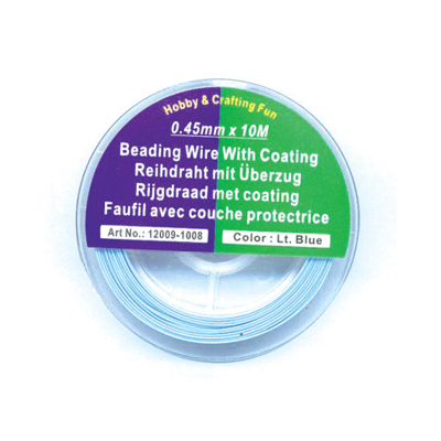Abbildung von Vaessen Creative Beading Wire 0.45mm 10m Opaque Blue
