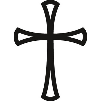 Abbildung von Marianne Design Craftables Präge und Stanzschablone elegantes Kreuz
