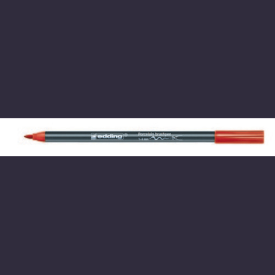 Abbildung von Edding 4200 Porzellanpinselstift 1 4mm Rot