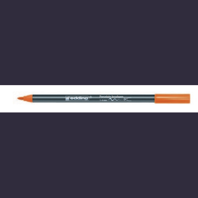 Abbildung von Edding 4200 Porzellanpinselstift 1 4mm Orange