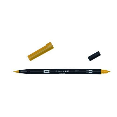 Abbildung von Tombow brush pen ABT dual Dark ochre