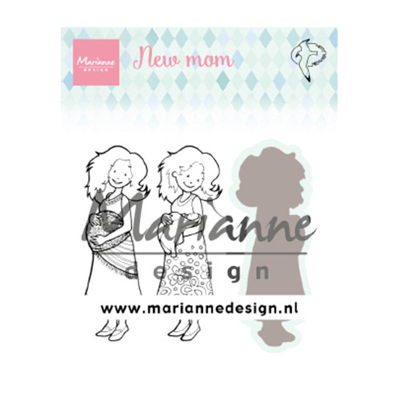 Abbildung von Marianne Design Silikonstempeln &amp; stanzschablonen Hetty&#039;s frische Mutter