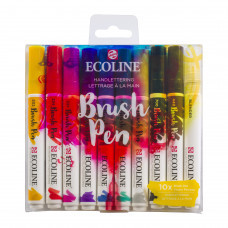 Abbildung von Ecoline Set mit 10 Brush Pens Handlettering