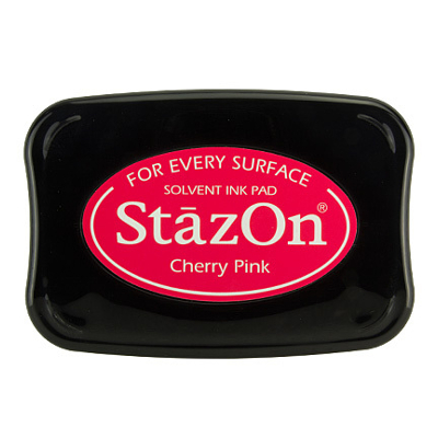 Abbildung von Tsukineko StazOn Inkpad Cherry Pink