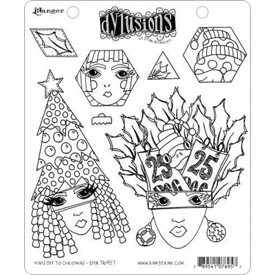 Abbildung von Ranger Dylusions stamp collection Hats off to Christmas