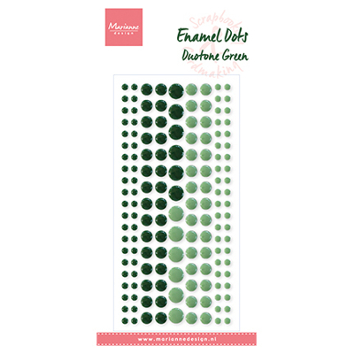 Abbildung von Marianne Design Decorations Enamel dots Duotone Green