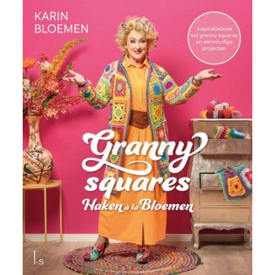 Afbeelding van Kosmos Boek Haken à la Bloemen: Granny squares Karin Bloemen