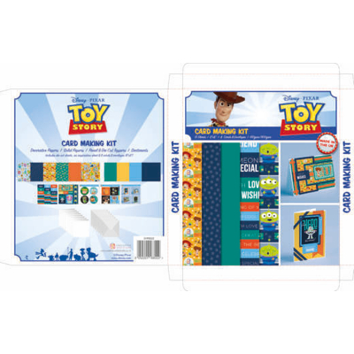 Afbeelding van Toy Story Card Making Kit 8 Cards
