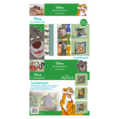 Afbeelding van The Jungle Book Card Making Kit Makes 15 Cards