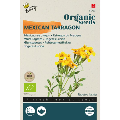 Afbeelding van Mexicaanse dragon (Tagetes Lucida) Buzzy Organic (BIO)