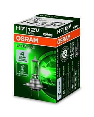 Afbeelding van Osram H7 Halogeenlamp 12V 55W PX26d Ultra Life