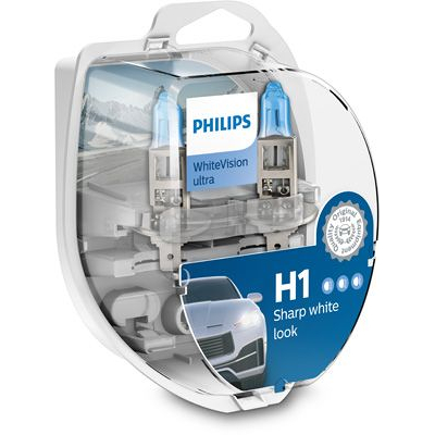 Afbeelding van Philips 12258WVUSM White Vision Ultra H1 2 stuks 0730280