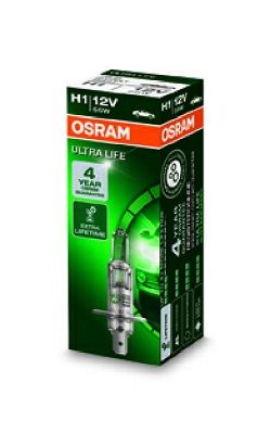Afbeelding van Osram H1 Halogeenlamp 12V 55W P14.5s Ultra Life