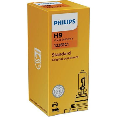 Afbeelding van Philips H9 Halogeen lamp 12V PGJ19 5 Standard
