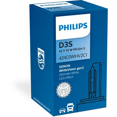 Afbeelding van Philips Xenon D3S WhiteVision gen2 PK32d 5