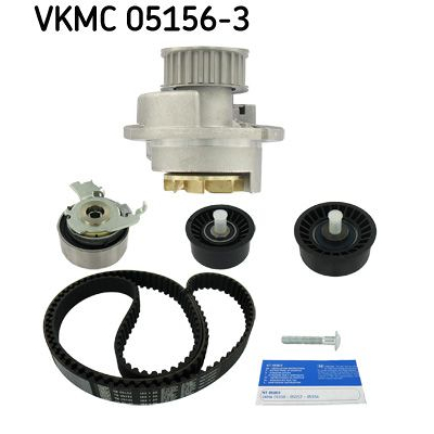 Afbeelding van Skf Distributieriem kit incl.waterpomp VKMC 05156 3