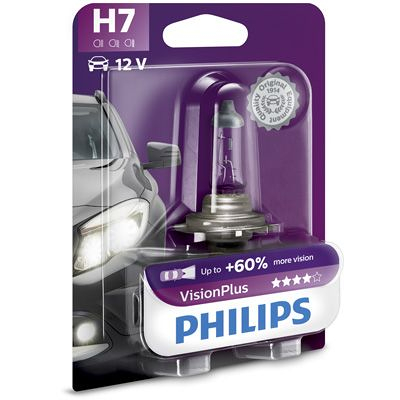 Afbeelding van Philips H7 Halogeen lamp 12V PX26d VisionPlus