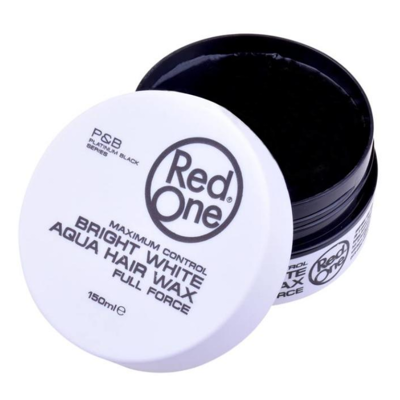 Afbeelding van Red One Maximum Control Bright White Aqua Hair Wax 150 ml