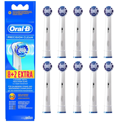 Afbeelding van Oral B Precision Clean Opzetborstels 10 Stuks