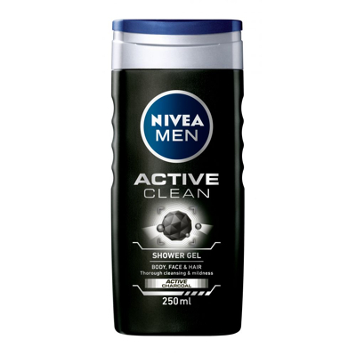 Afbeelding van Nivea Men Active Clean Shower Gel 250ml