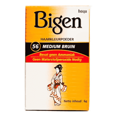 Afbeelding van Bigen haarverf 56 middel bruin