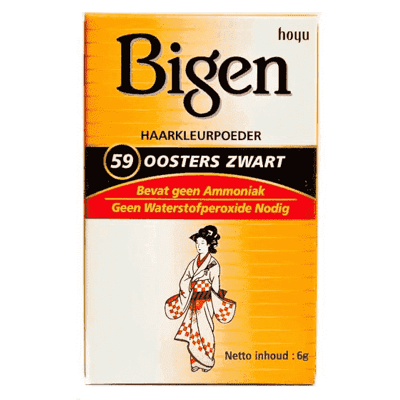 Afbeelding van Bigen Permanent Hair Powder 59 Oosters Zwart