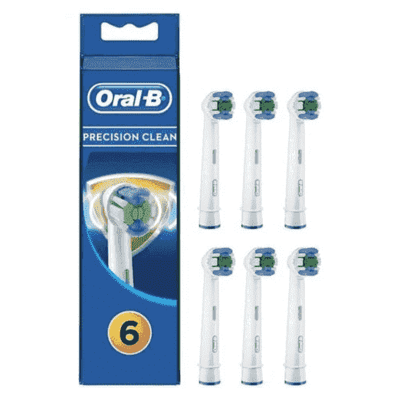 Afbeelding van Oral B Precision Clean Opzetborstels 6 Stuks