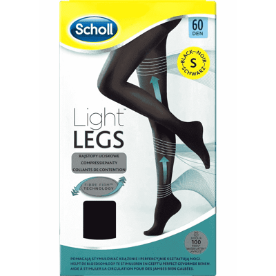 Afbeelding van Scholl Light Legs 60 Denier Zwart Panty Maat S