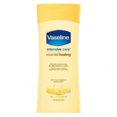 Afbeelding van 6x Vaseline Intensive Care Bodylotion Essential Healing voedt de droge en gevoelige huid 400ml