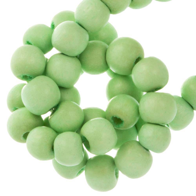 Image de Perles en Bois Look Intense (6 mm) Green Ash (140 pièces)