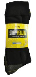 Afbeelding van Stapp Yellow Walker Coolmax 2 Pack 4425 47 50, 699 Zwart