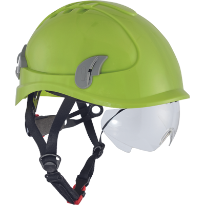 Afbeelding van Cerva Alpinworker helmet WR gevent High Vis Geel