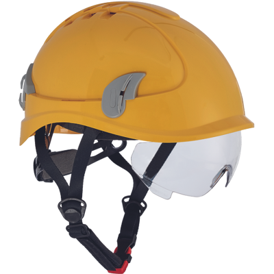 Afbeelding van Cerva Alpinworker helmet WR gevent Geel