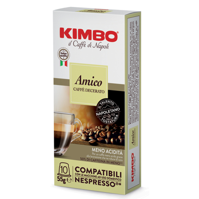 Immagine di KIMBO AMICO CAFFE&#039; DECER 10CPS