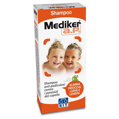 Immagine di Shampoo antiparassitario antipediculosi mediker 100ml