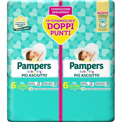 Immagine di PAMPERS BD DUO DOWNCOUNT XL26P