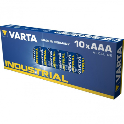 Afbeelding van Varta industrial micro aaa lr03 mn2400 1.5v(10p) 4003211111