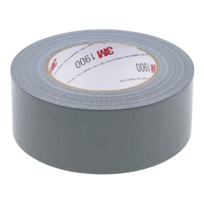 Afbeelding van 3M duct tape 1900, 50 mm x m, zilver