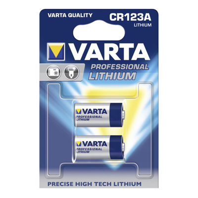 Afbeelding van Varta CR123A 3V Lithium batterijen 2 pack