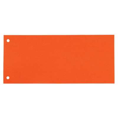 Afbeelding van Pergamy scheidingsstroken 105 x 240 mm oranje (100 stuks)