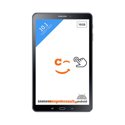 Afbeelding van Samsung Galaxy Tab A 16GB WiFi + 4G Zwart (SM T585) (941)