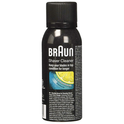 Afbeelding van Braun 81536856 reinigingsvloeistof scheerapparaat shaver cleaner spray 100ML