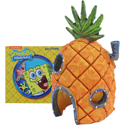 Afbeelding van Nickelodeon Ornament Spongebob Ananashuis Oranje 15X9X8 CM