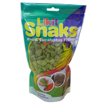 Afbeelding van Likit Snaks Mint/Eucalyptus 500 g One Size Groen