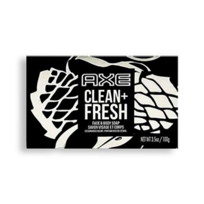 Afbeelding van Axe Zeep Clean + Fresh 4 stuks x 100 gram