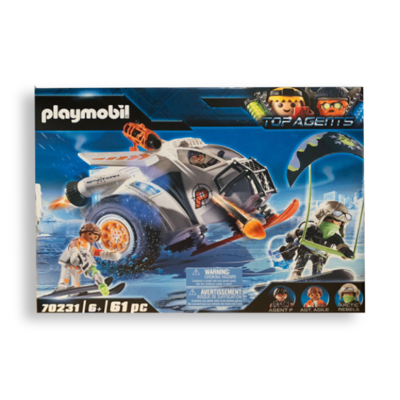 Afbeelding van Playmobil Top Agents Spy Team sneeuwmobiel 70231