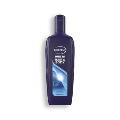 Afbeelding van Andrelon Men Shampoo Hair &amp; Body met eucalyptus en aloë vera 300 ml